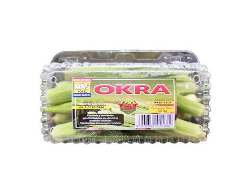 [9900330051622] OKRA BANDEJA HORTALIZAS 400G