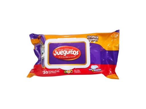 [013117032345] TOALLITAS HUMEDAS JUEGUITOS  