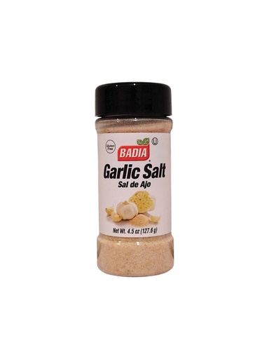 [033844000042] SAL DE AJO BADIA 4 5OZ