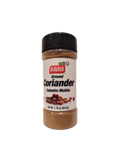 [033844002039] CULANTRO MOLIDO BADIA 1 75OZ