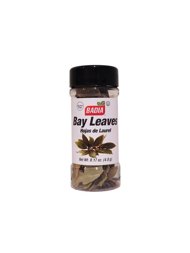 [033844002084] HOJAS DE LAUREL BADIA 4 8G