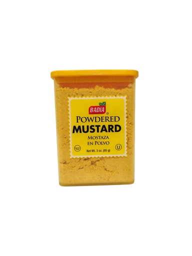 [033844002626] MOSTAZA EN POLVO BADIA 85 G 