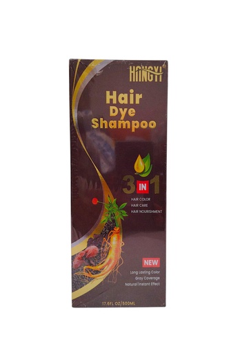 [6974576211969] SHAMPOO HAIR DYE 3 EN 1 500ML