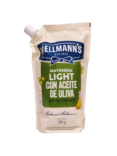 [7411000364581] MAYONESA HELLMANNS LIGHT OLIVA