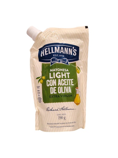 [7411000364598] MAYONESA HELLMANNS LIGHT OLIVA