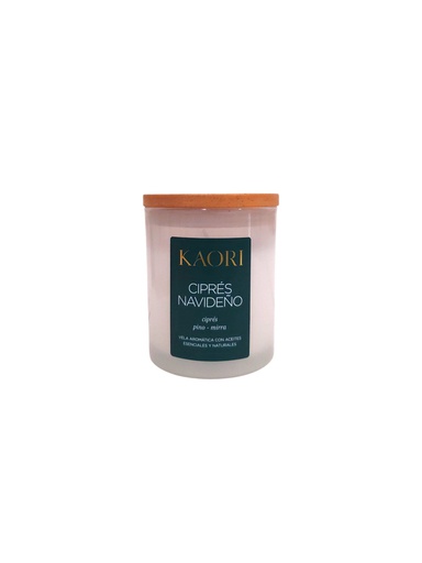[750894622375] KAORI VELA CIPRE NAVIDEÑO 190G