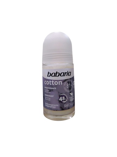 [8410412280143] DESODORANTE BABARIA COTTON 