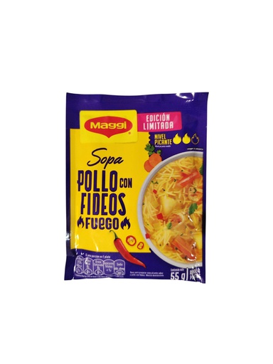 [8445292581462] SOPA POLLO CON FIDEOS FUEGO 