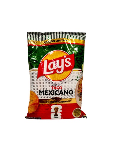 [721282411796] LAYS TACO MEXICANO 76 GRS