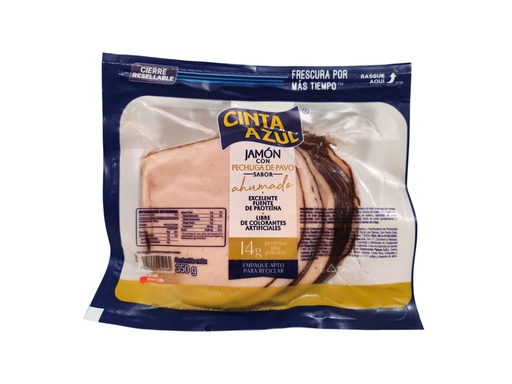 [7421000954569] JAMON CON PECHUGA DE PAVO 350G