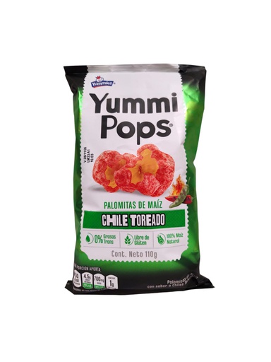 [750894612413] YUMMI POPS CHILE TOREADO 110GR