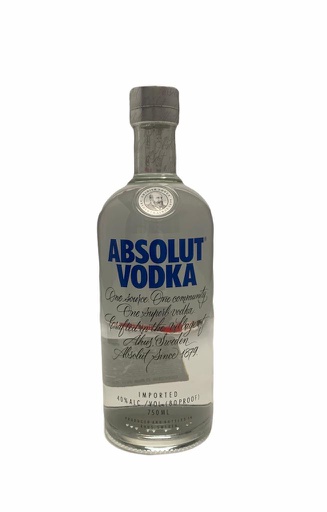 [7312040017010] ABSOLUT VODKA 750 ML