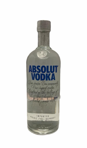 [7312040017034] VODKA ABSOLUT BLUE 1 LT