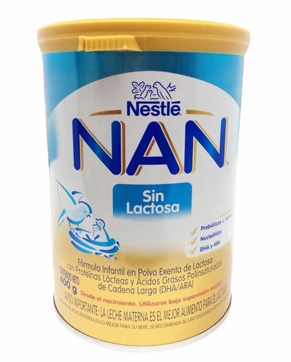 [7613034966650] LECHE NAN S/LACTHOSA 400GR
