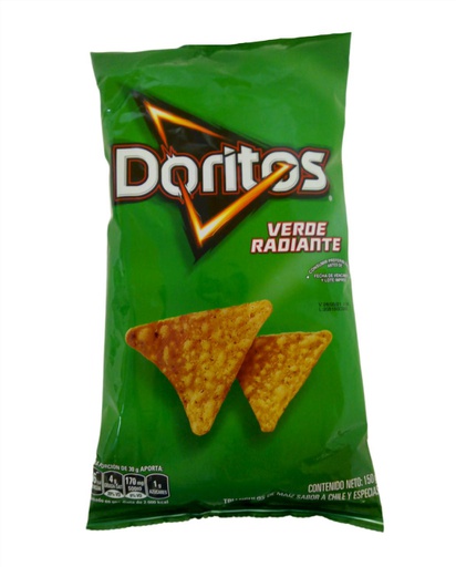 [721282300410] DORITO VERDE RADIANTE FAMILIAR