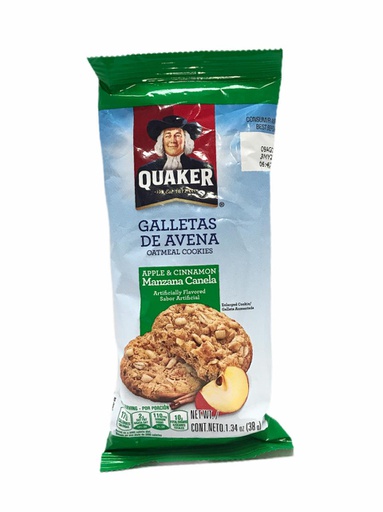 [7501000634125] GALLETA QUAKER MANZANA CANELA 