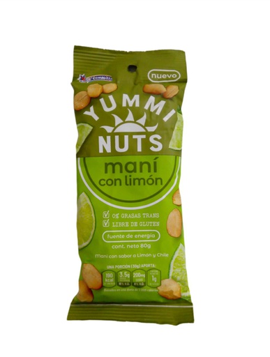 [750894671007] MANI LIMON YUMMIES 80G