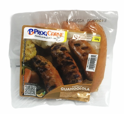 [7424110102271] CHORIZO GUANGOLOLA 450G PROGCA