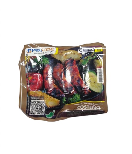 [7424110102332] CHORIZO DE CERDO COSTEÑO 450 G