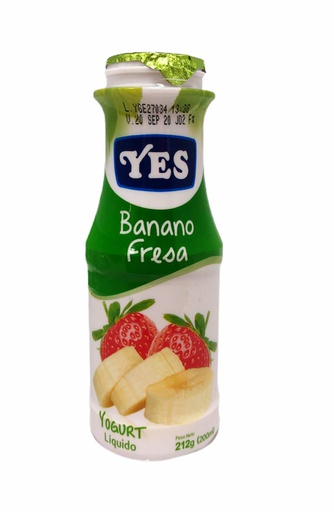 [787003600184] YOGURT YES BANANO FRESA 200 G