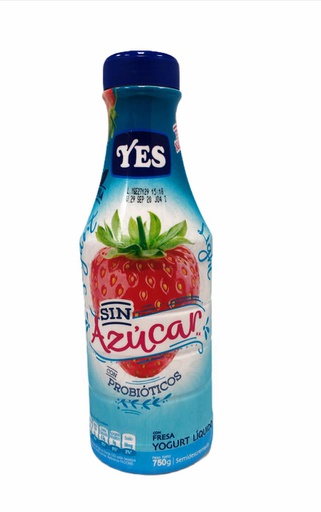[787003600382] YOGURT YES FRESA LIGHT 750 G