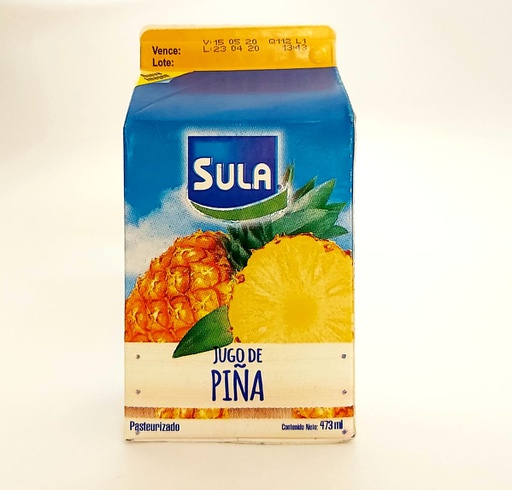 [7421000811619] JUGO PIÑA 473 ML. SULA