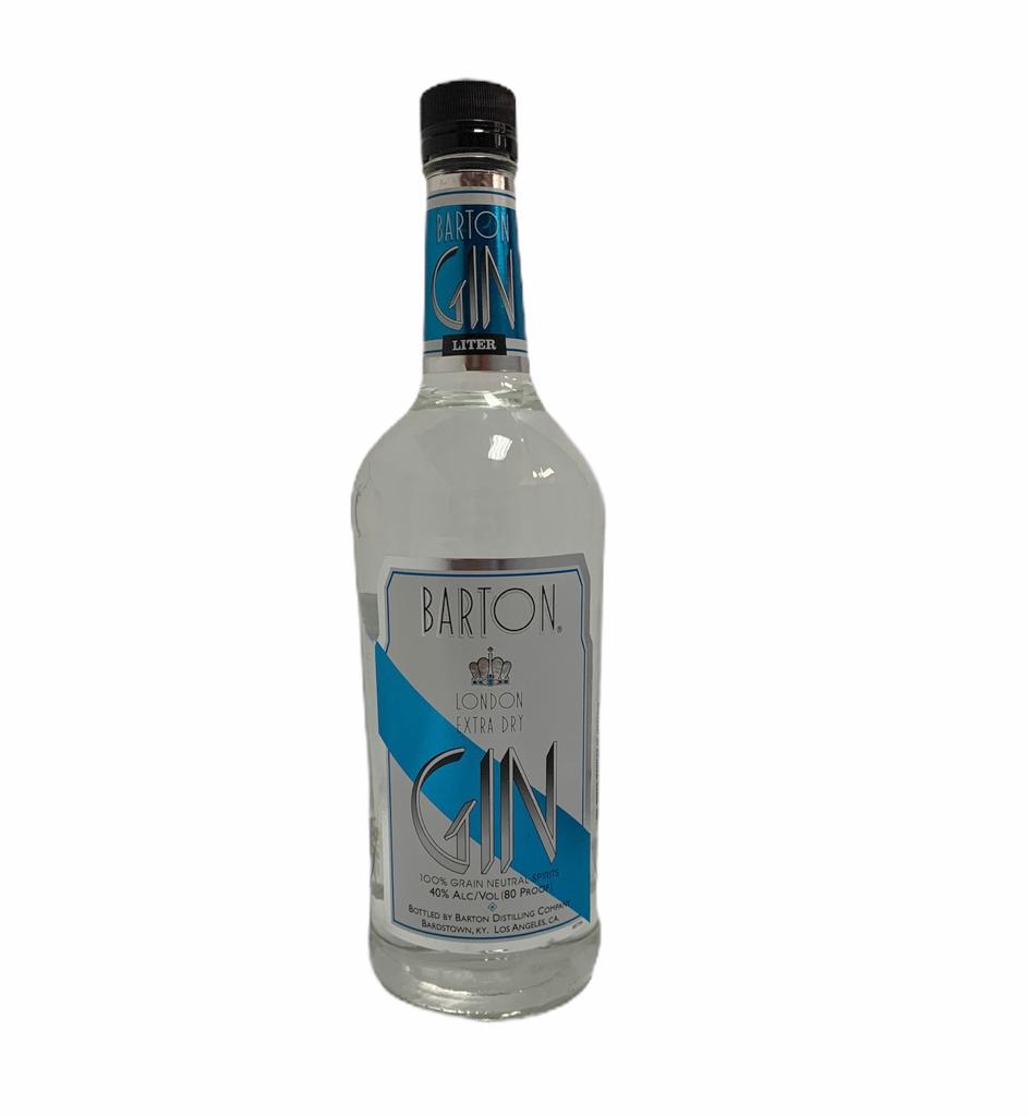 GIN BARTON BLUE EXTRA DRY 1LT