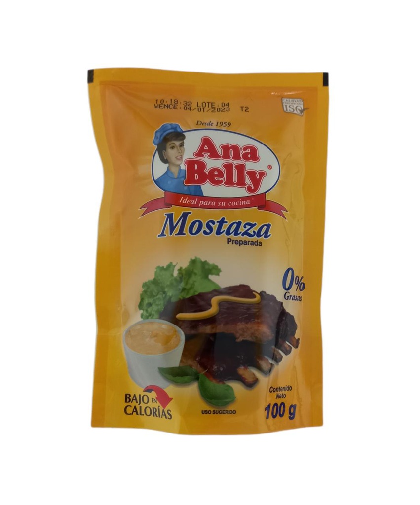 MOSTAZA ANA BELLY 100 GR