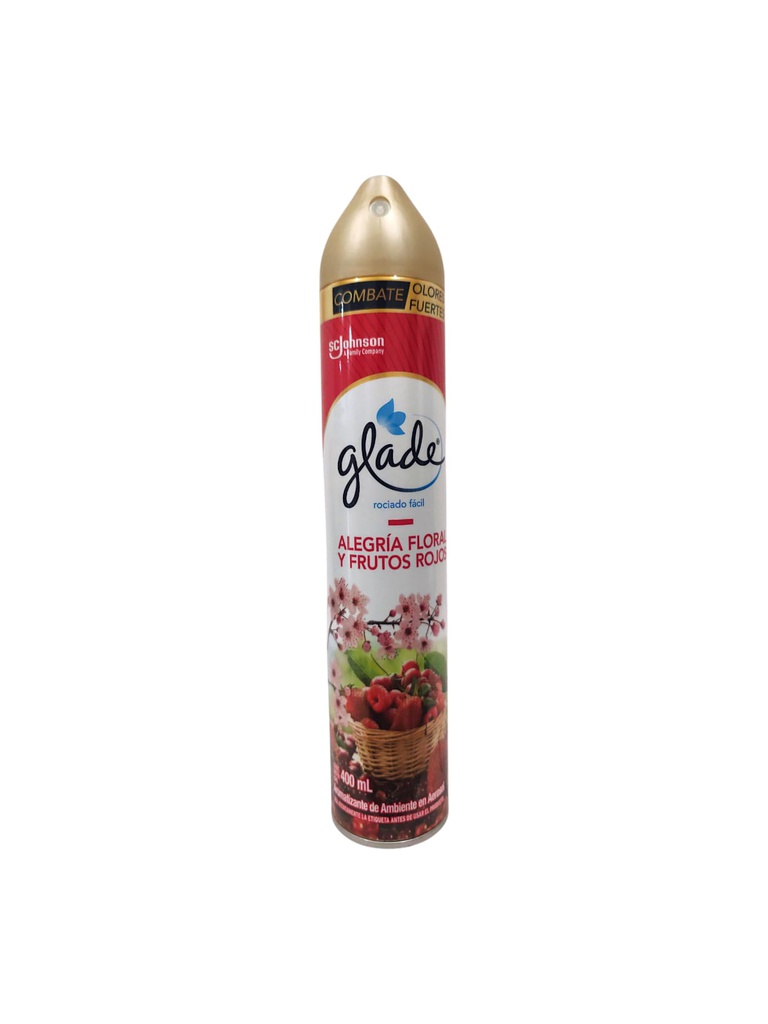 GLADE FRUTOS ROJOS Y FLORALES 345G