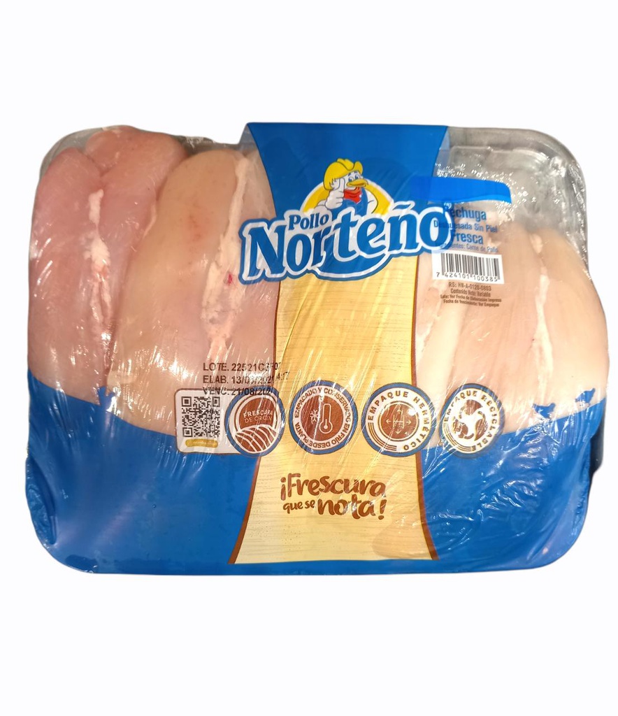 PECHUGA DESH 8P S/P FRESCA NORTEÑO LIBRA