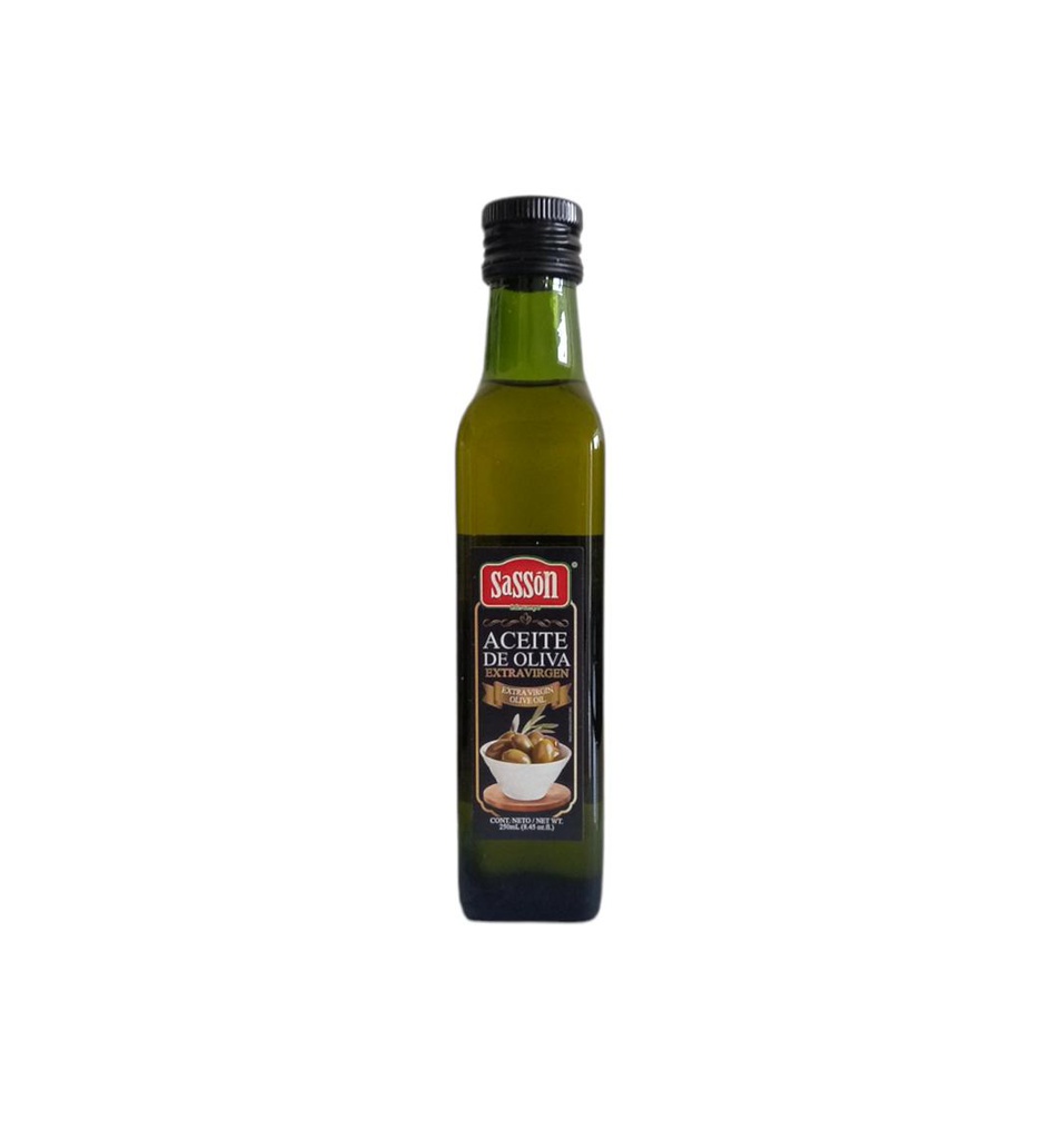 ACEITE OLIVA E/V SASSON 250ML