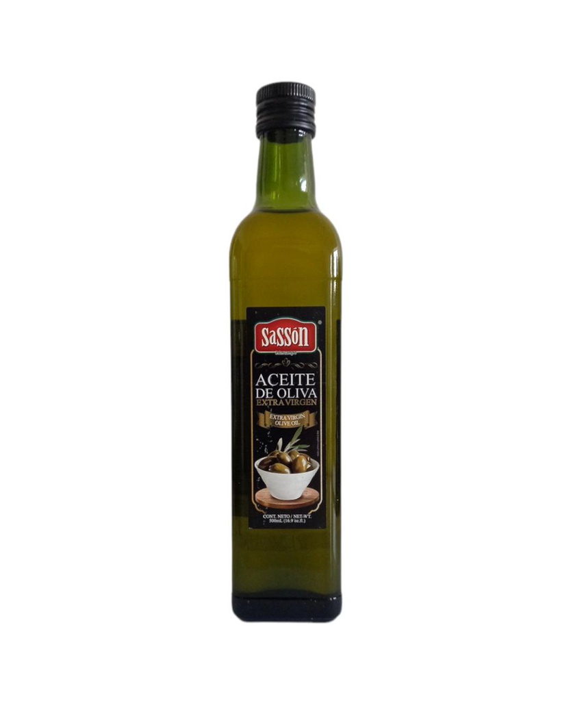 ACEITE OLIVA E/V SASSON 500ML