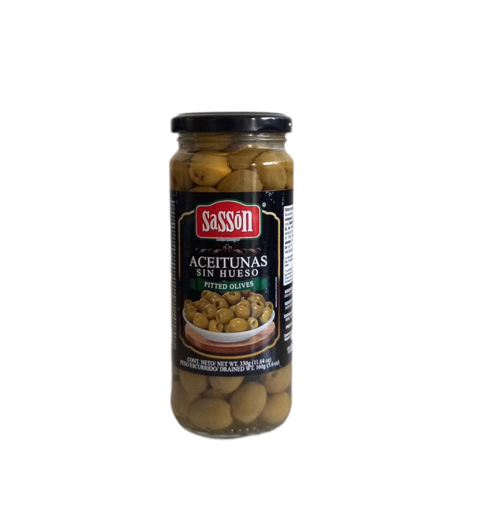 ACEITUNAS S/HUESO SASSON 330G