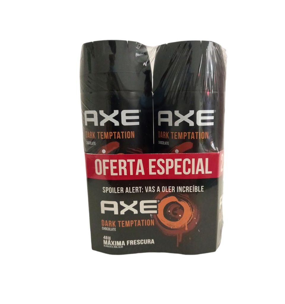 2PACK AEROSOL AXE DARK TEMPTAT