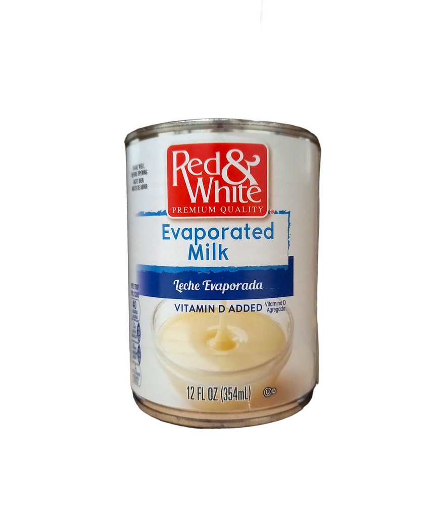 LECHE EVAPORADA RED WHITE 354 