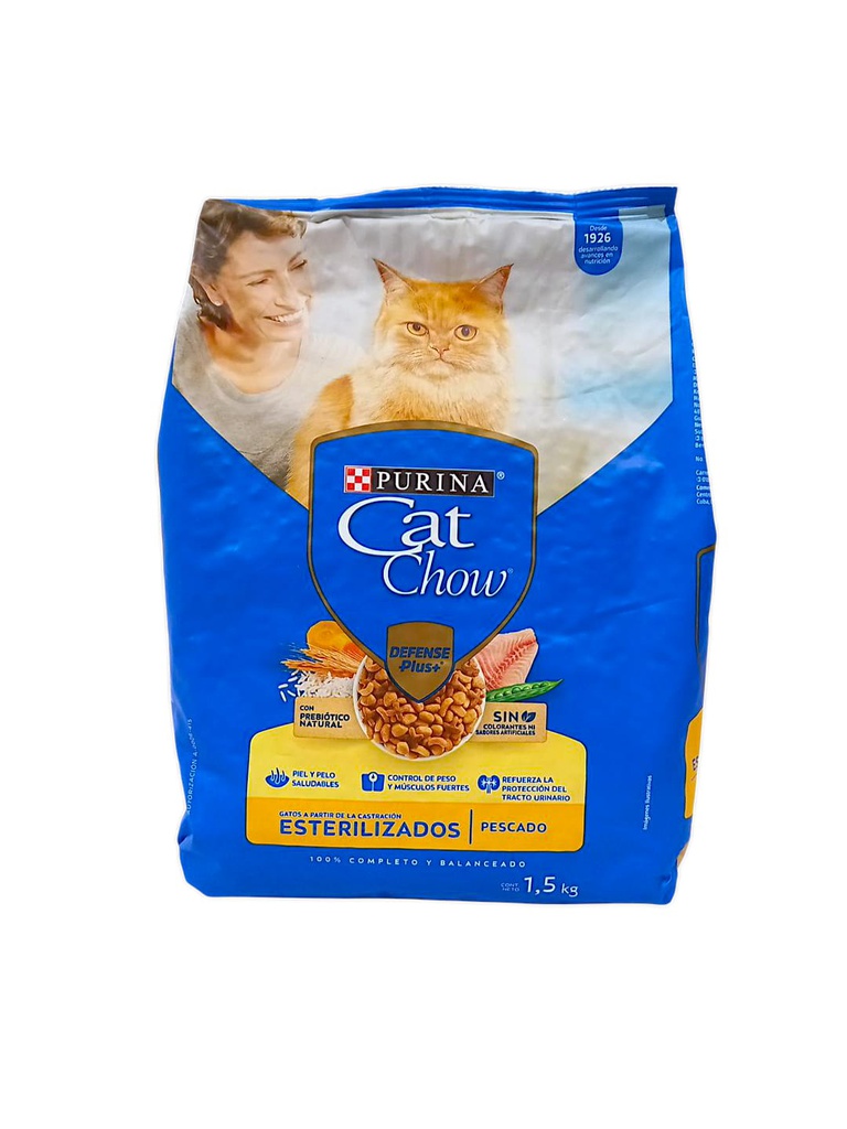 CAT/CHOW ESTERILIZADO PES 1 5K