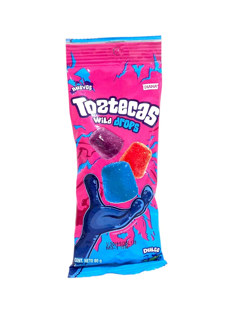 GOMITAS TOZTECAS WILD DROPS 80