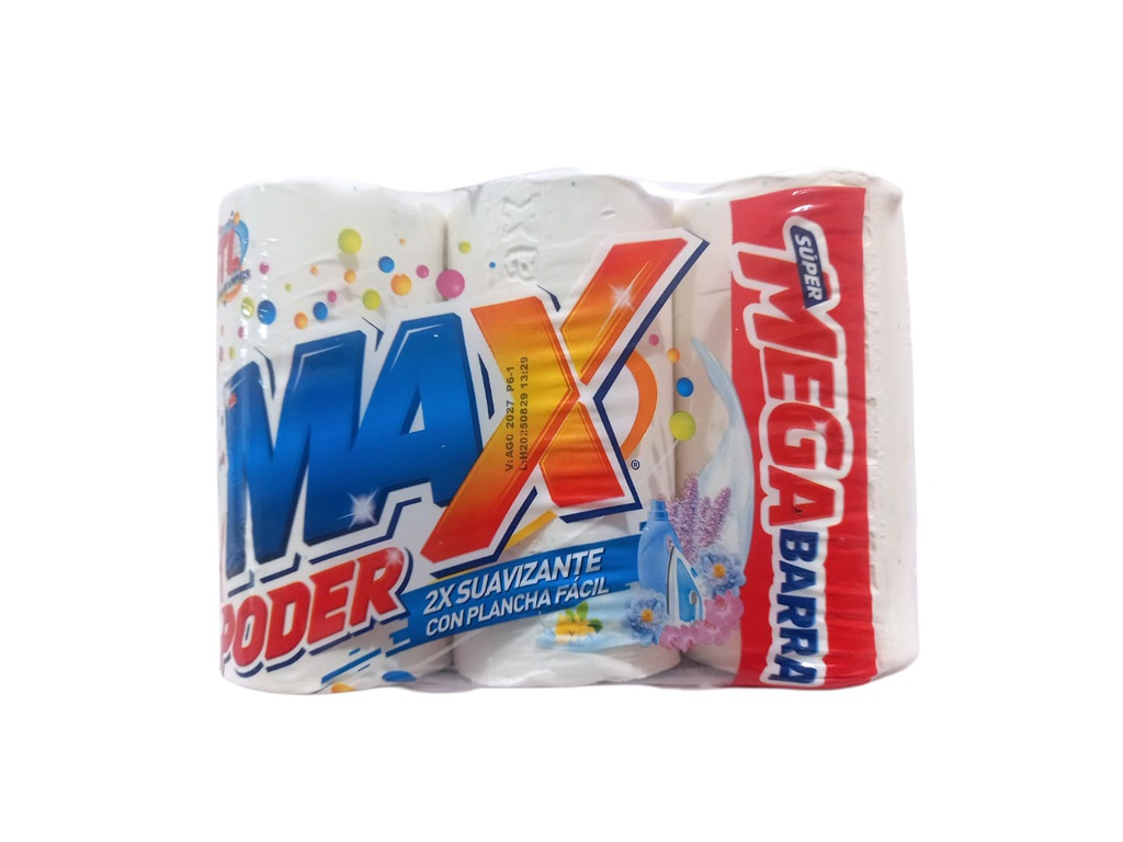 JABON MAX PODER BLANCO 3PACK