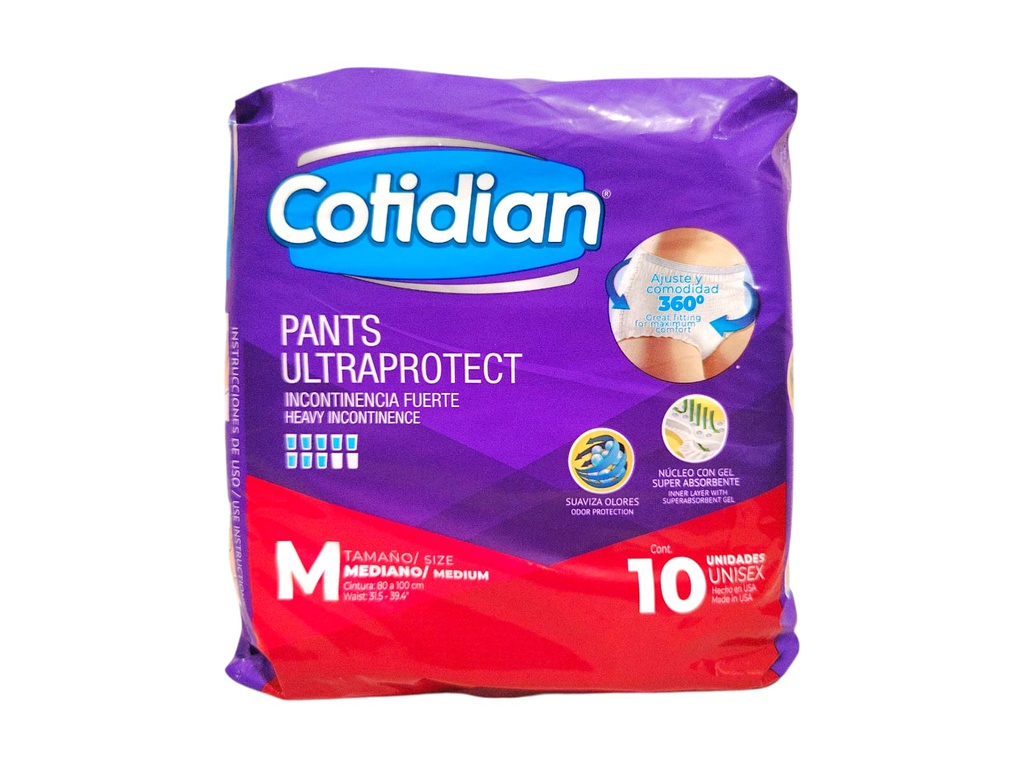 PANTS COTIDIAN TALLA M 10UN