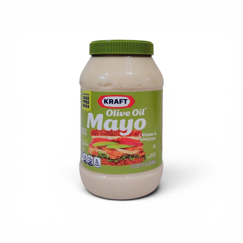 MAYONESA KRAFT OLIVE OIL 30 OZ