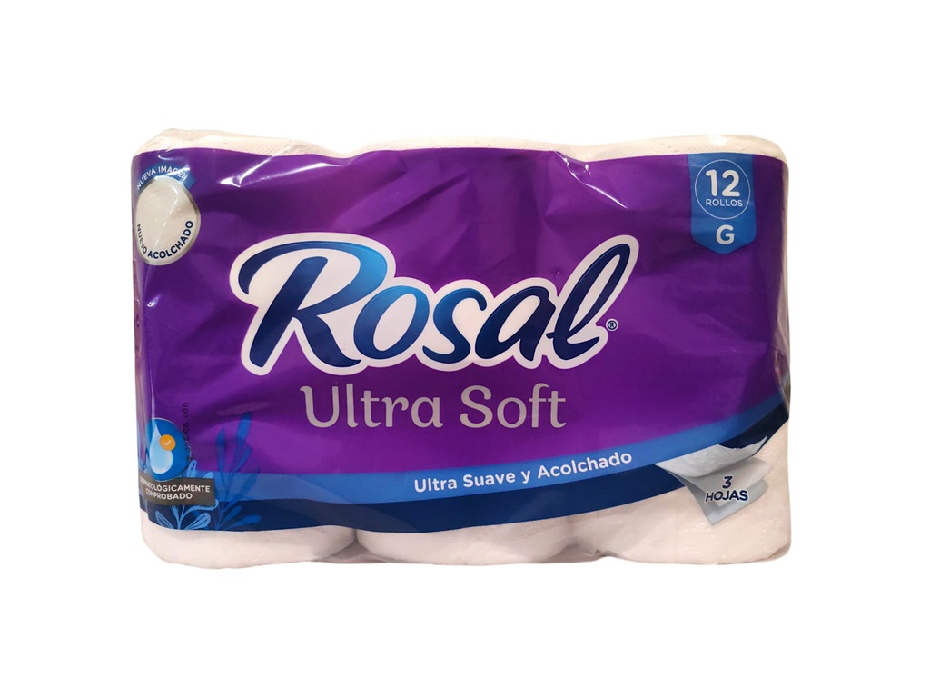 PAPEL HIG ROSAL MORADO 12 ROLL