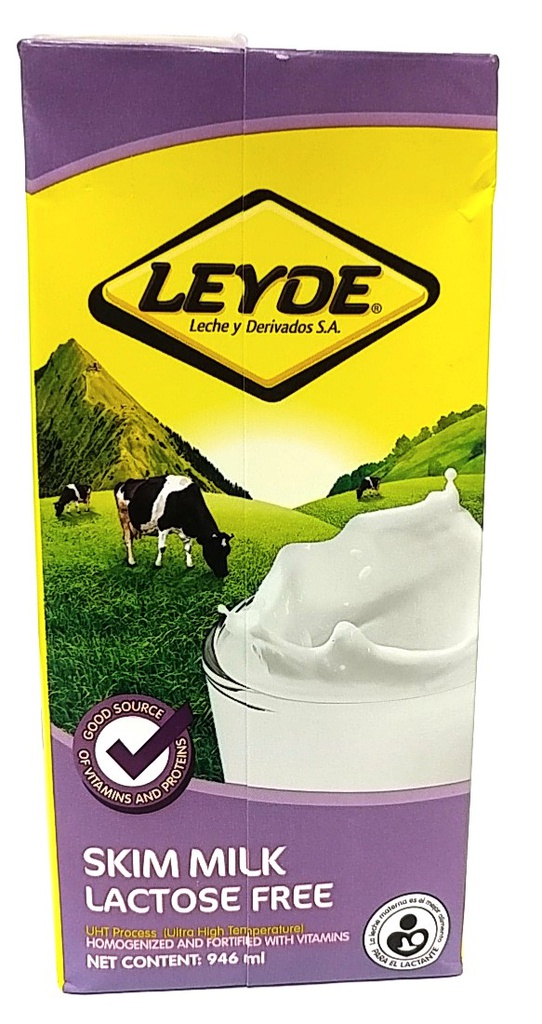 LECHE LEYDE EN CAJA DESLACTOSADA 946 ML