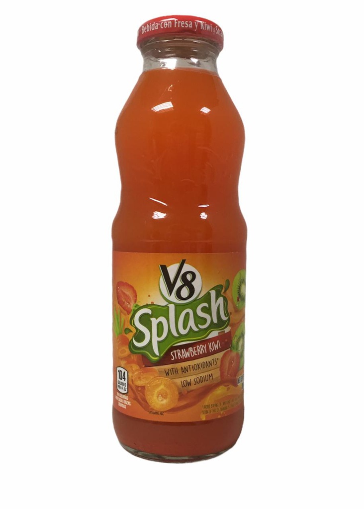 JUGO V8 SPLASH STRAWBERRY KIWI