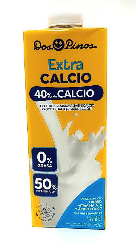 LECHE EN CAJA DOS PINOS EXTRA CALCIO 1
