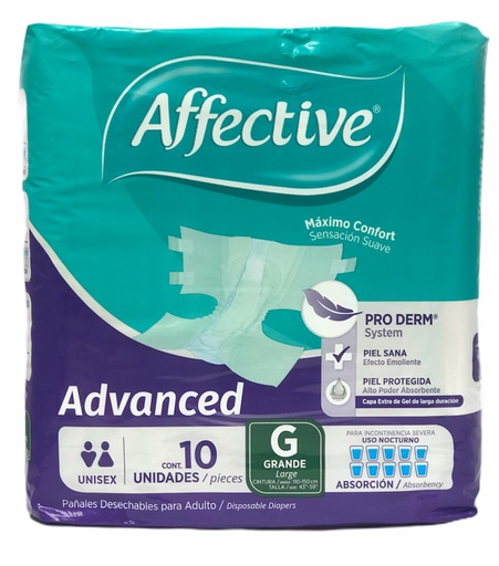 [013117016222] PAÑAL AFECTIVE ADVANCED GRAND