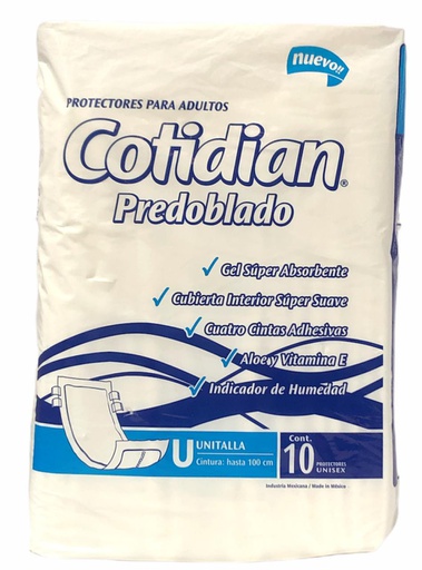 [099072100633] PAÑAL ADULTO COTIDIAN PREDOBLA