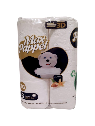 [7404004200832] PAPEL HIGIENICO MAX PAPPEL TRI