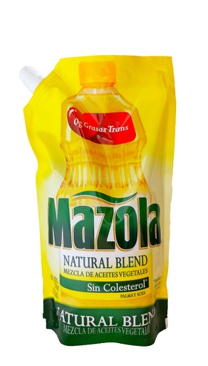 [750894620845] ACEITE MAZOLA PLUS 700ML NATUR