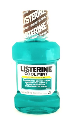 [7702035432117] LISTERINE COOLMINT 180 ML 