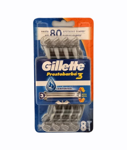 [7506339384673] PRESTOBARBA GILLETE 3
